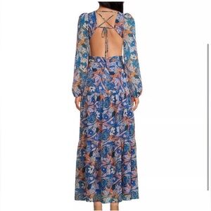 Gianni Bini Lilian Floral Long Dress